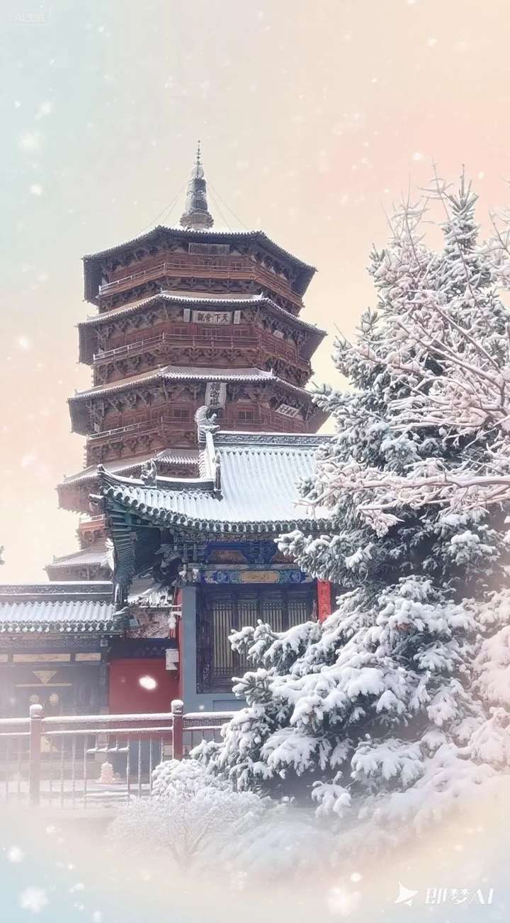 在山西的冬天实景图4